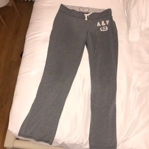 Abercrombie & Fitch grey sweatpants